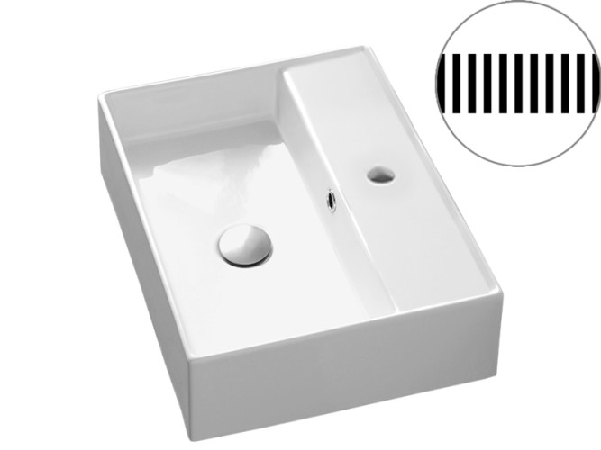 Раковина накладная/ подвесная Scarabeo TEOREMA 2.0 5111/RENR