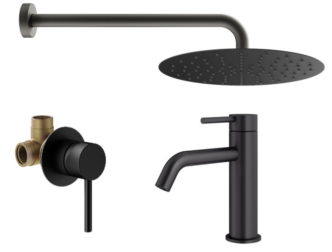 Комплект для душа Plumberia Selection IXO KITXO01NO53