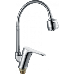 52007 Смеситель для кухни с гибким изливом HANSEN  (10/1шт)