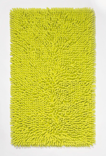 Batex Hair, двухсторонний прямоугольный коврик из 100% хлопка, размер 60x90 см, цвет зеленый