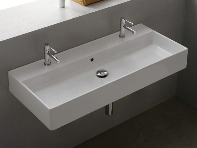 Раковина накладная/ подвесная Scarabeo TEOREMA 2.0 5106/R-100B