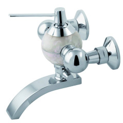 Mariner Perle, однорычажный смеситель для ванны, цвет черный жемчуг