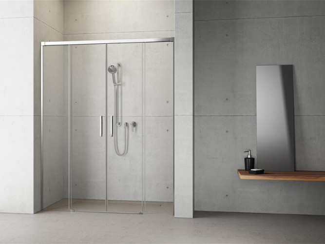 Раздвижные душевые двери в нишу RADAWAY IDEA 387126-01-01
