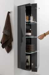 Puris B-Classy, средний шкаф 40 см правый, цвет лак карбон