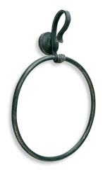 Stil Haus Flora, полотенцедержатель - кольцо, цвет античный черный
