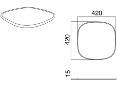 Полка Scarabeo DIVA 2709/54