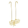 Полка-решётка подвесная L25 см., для внешнего душ. смесителя, золото Migliore COMPLEMENTI