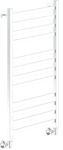 Полотенцесушитель Ника MODERN ЛМ-6 100/50 RAL9016 белый матовый