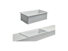 Кухонная мойка встраиваемая SIMAS LAVABI Q600 bia