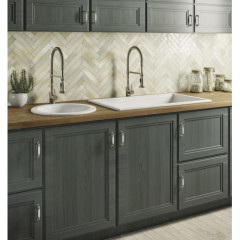 Кухонная мойка встраиваемая SIMAS LAVABI Q600 bia