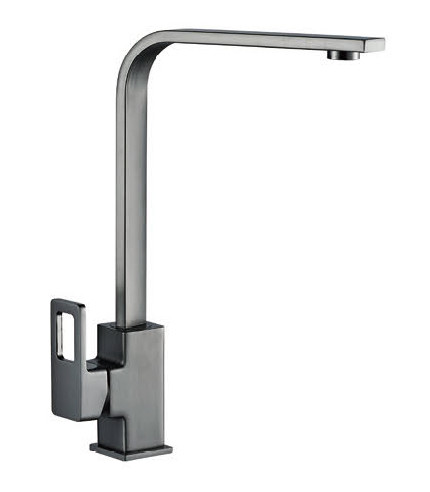 353523-G Смес. для кухни Г-обр. КВ. (ГРАФИТ) ViEiR (10/1шт)