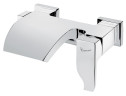 Emmevi Niagara, однорычажный смеситель для ванны с широким изливом, без набора для душа, цвет хром