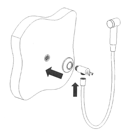 Emmevi, набор гигиенического душа (без смесителя), цвет хром