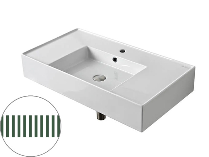Раковина накладная/ подвесная Scarabeo TEOREMA 2.0 5123/REV
