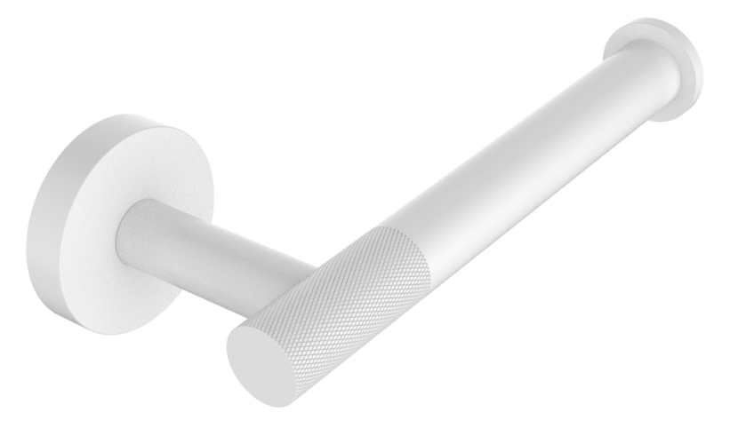 5509-F Держатель для туалетной бумаги БЕЗ крышки (БЕЛЫЙ) ViEiR  (50/1шт)