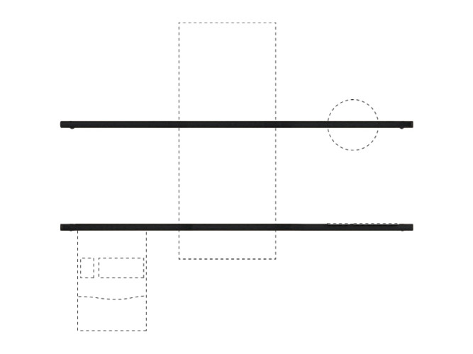 Структура для зеркала CIELO SIWA SWSTR NM