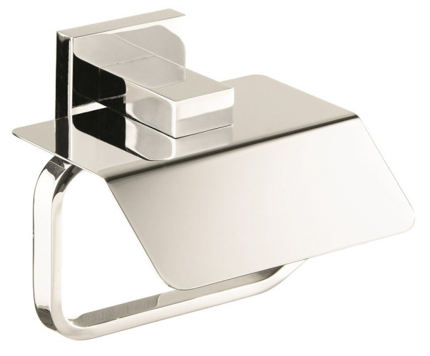 Sanibano Celeste, бумагодержатель с крышкой, цвет хром