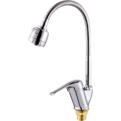 52022 Смеситель для кухни с гибким изливом HANSEN  (10/1шт)