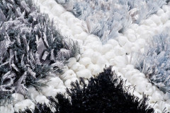 Batex Halma, односторонний квадратный коврик 78% полиэстер и 22% хлопок, размер 60х60 см, цвет темно-серый