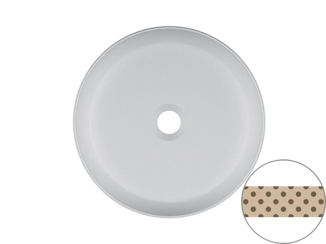 Раковина накладная Scarabeo GLAM 1807/FSM