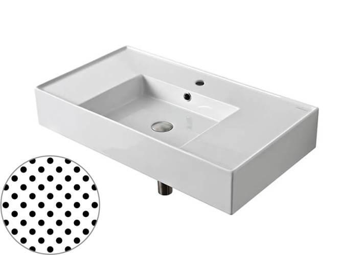 Раковина накладная/ подвесная Scarabeo TEOREMA 2.0 5123/SENR