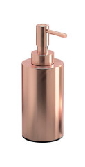 Gedy Elettra, настольный дозатор с пластиковой помпой, цвет медь