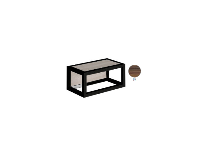 Полка с полотенцедержателем Scarabeo FRAME 1840/NROP/87