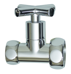 Кран для ПС ПРЯМОЙ  3/4г х 1&quot;г КРЕСТ ViEiR