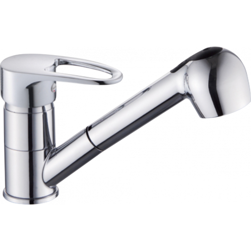 40024 Смеситель для кухни с ВЫД. лейкой HANSEN (10/1шт)