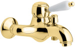 Emmevi Laguna, однорычажный смеситель для ванны (излив 17 см), без набора для душа, цвет золото