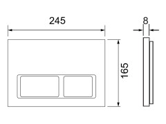 Комплект для унитаза TECE TECESPRING K955202