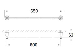 Полотенцедержатель MAMOLI MADEMOISELLE 6910101