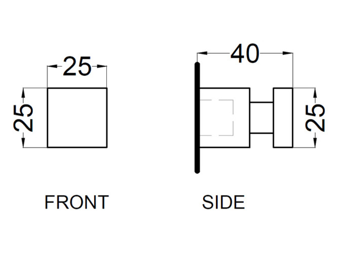 Крючок CIELO ACCESSORIES ACGA NM