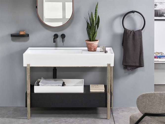 Консоль для раковины CIELO PLINIO PNST115E RS