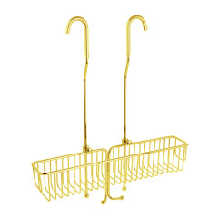 Полка-решётка подвесная L40 см., для внешнего душ. смесителя, золото Migliore COMPLEMENTI