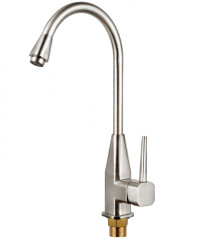 40082-G Смеситель для кухни высокий (САТИН) HANSEN (10/1шт)