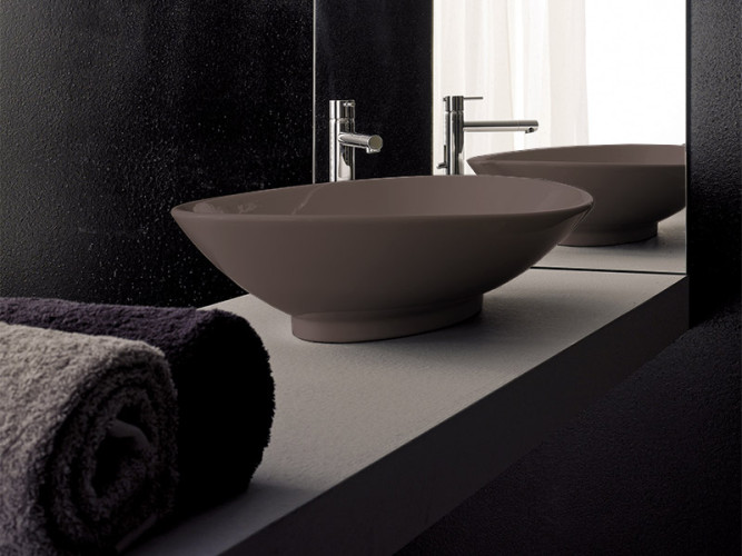 Раковина накладная Scarabeo THIN-LINE 8045/53