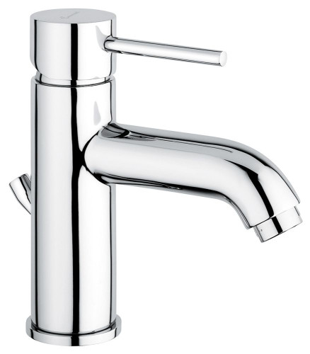 Emmevi Piper, однорычажный смеситель для раковины с донным клапаном, цвет хром