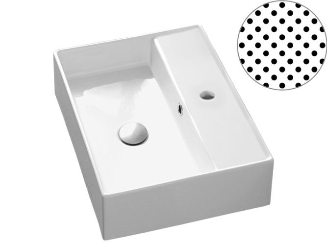 Раковина накладная/ подвесная Scarabeo TEOREMA 2.0 5111/SENR