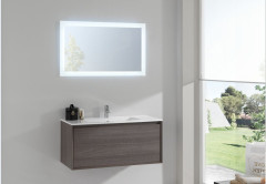 IBX LUXOR, тумба под раковину 100 см, 1 ящик наружный/1 ящик внутренний, цвет нило