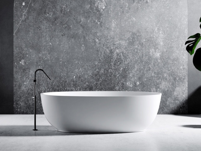 Ванна отдельностоящая RELAX DESIGN OVOTUB LX01 total white