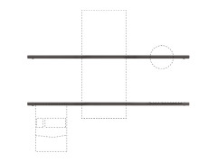 Структура для зеркала CIELO SIWA SWSTRE RG