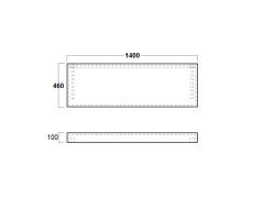 Столешница под раковину SIMAS VIGNONI VIM 2
