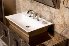 Столешница Fiaba 121, бронзированное зеркало