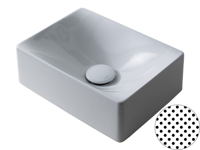 Раковина накладная Scarabeo SOFT-HUNG-CUBE 1503/SENR