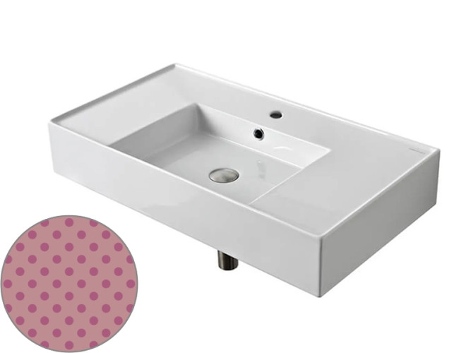 Раковина накладная/ подвесная Scarabeo TEOREMA 2.0 5123/SER