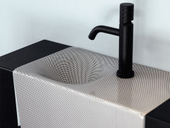 Раковина накладная/ подвесная Scarabeo SOFT-HUNG-CUBE 1522/SFLNR