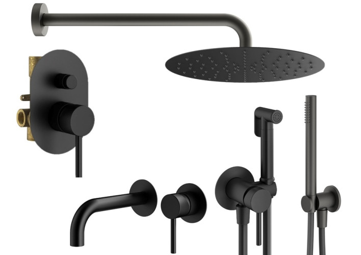 Комплект для душа Plumberia Selection IXO KITZXO15NO210