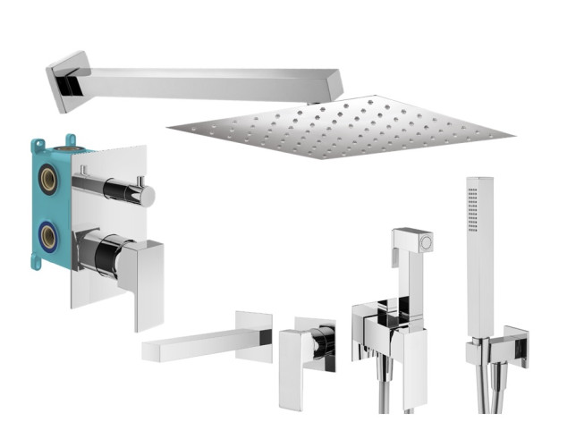 Комплект для душа Plumberia Selection TAG KITZTG18CR220