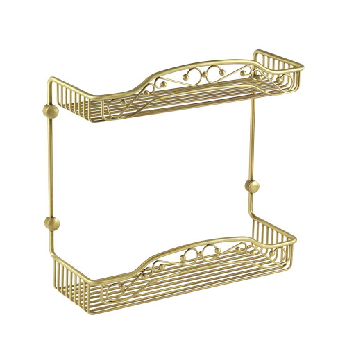 Решетка большая двойная L40xP15xH40 см., бронза Migliore COMPLEMENTI